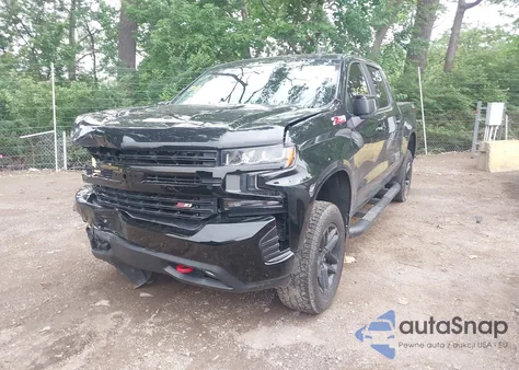 2021 Chevrolet Silverado 1500 4Wd Short Bed Lt Trail Boss из США, поврежденный, VIN 1GCPYFED8MZ208280